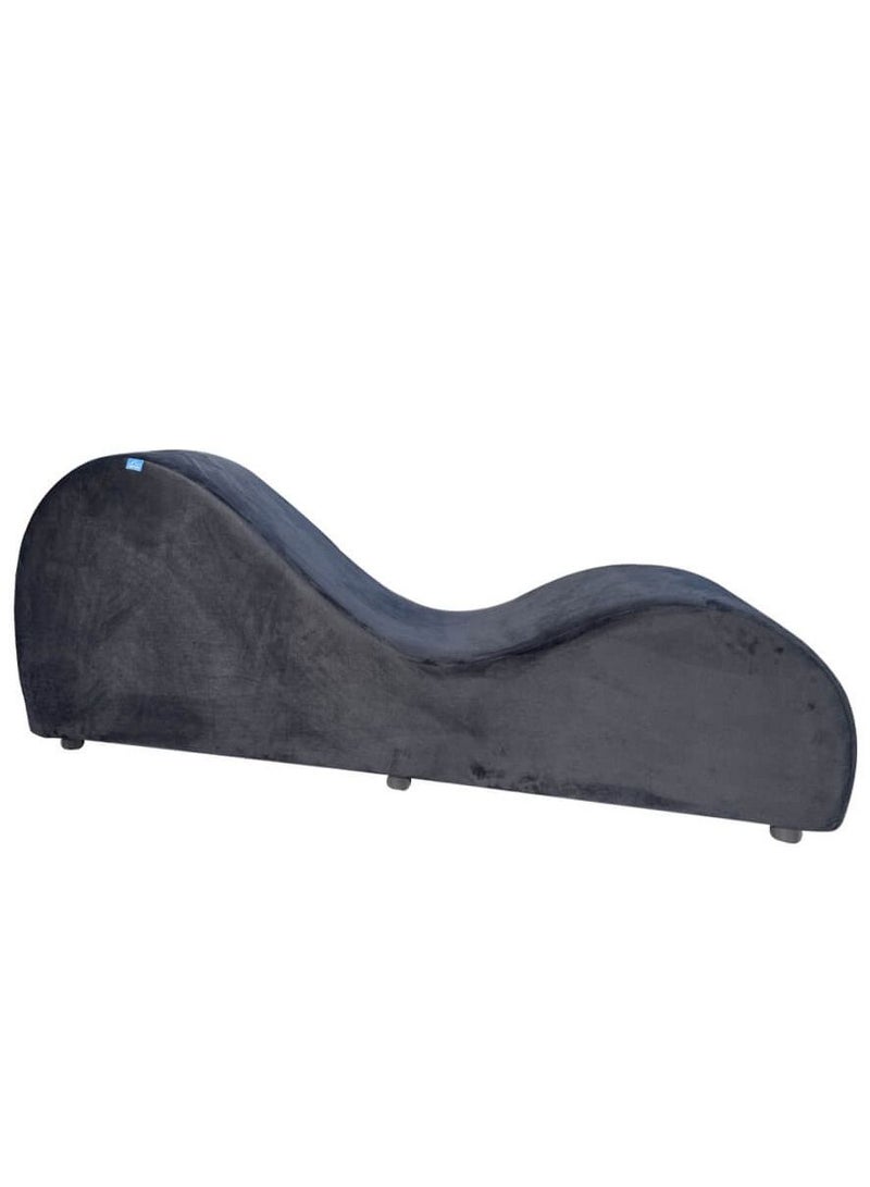 HORSE MATTRESS Horse Romantic Chaise Lounge Sofa – Modern Hotel-Style Design with Luxurious Black Velvet Finish for Perfect Comfort and Elegant Look - Image 5